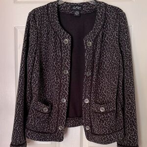 RUSSELL KEMP Animal Print Jacket